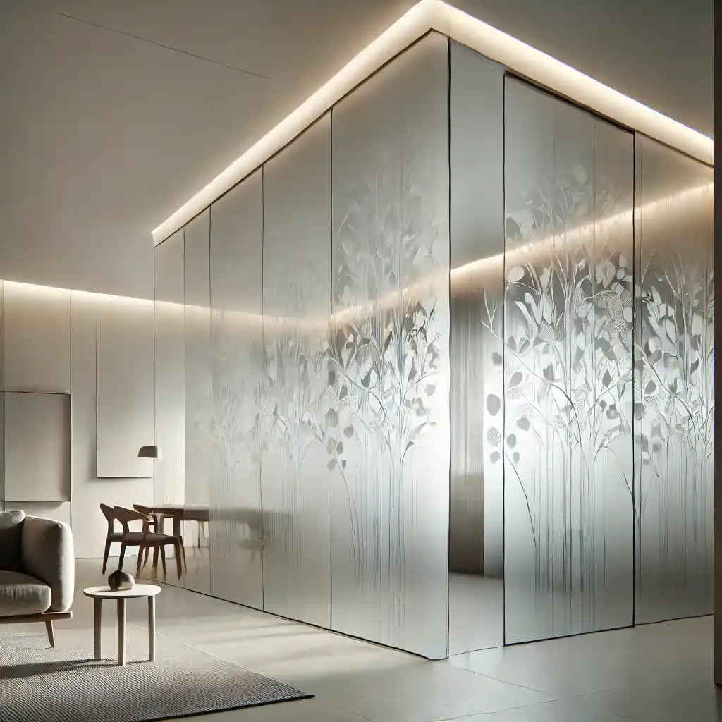 How Sandblasted Glass Can Enhance Residential Spaces